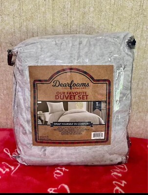 Twin Dearfoams Cozy Comfort Our Favorite Duvet Set-image