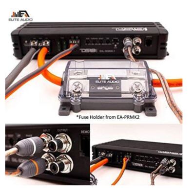 Elite Audio 0 Gauge CCA Premium Amp Kit Complete 3600W Installation Wiring Kit-image