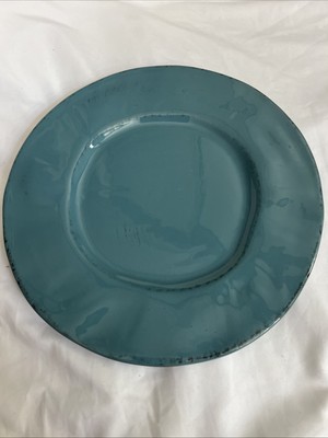 Pier 1 Hand-painted Earthenware Plate Set 6 Pieces-image