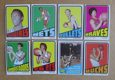 1972-73 TOPPS BASKETBALL CARD SINGLES COMPLETE YOUR SET U-PICK UPDATED 5/27-image