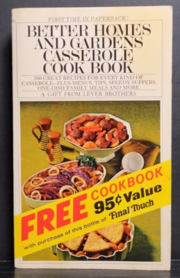 Casserole Cook Book from Better Homes and Gardens-image