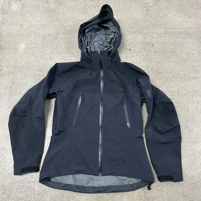 VTG Arcteryx Beta LT GORE-TEX Packable Wind Rain Hurricane Jacket Black Womens M-image