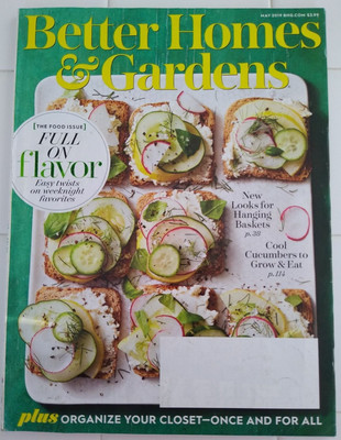 BETTER HOMES & GARDENS, MAY 2019, THE FOOD ISSUE, FULL ON FLAVOR WEEKNIGHT FAVS-image