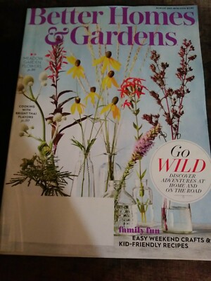 Better Homes and Gardens Magazine August 2021 Summer Issue -image