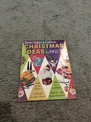 Vintage 1962 Better Homes & Gardens Christmas Ideas Mid-Century Modern Crafts-image