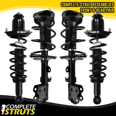 2004-2009 Toyota Prius Front & Rear Complete Struts / Shock Absorbers Bundle-image