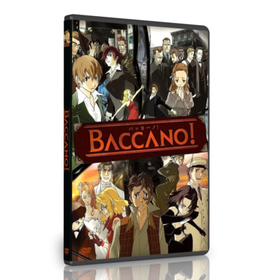 Baccano DVD Anime 3 Disc Set The Complete Series VOL 1-16-image