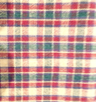 Park Imports Red & Green Plaid Loomed Hand Tea Cotton Kitchen Dish Towel 18 x 26-image