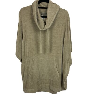 Barefoot Dreams Circle Cowl Neck Cozy Poncho S/M-image