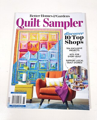 QUILT SAMPLER - SPRING/SUMMER 2021 , Better Homes & Gardens ,FULL SZ PATTERNS-image