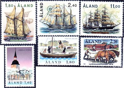 Aland Island Finland Complete Åland Mint MNH Stamp Year Set 1988-image