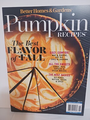 Better Homes & Garden Special Pumpkin Recipes 2024 Magazine-image