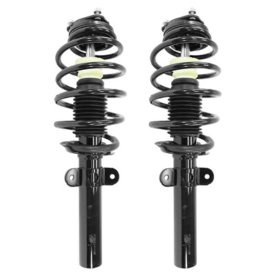 Front Pair Complete Struts & Spring Assemblies for 2001-2008 Jaguar X-Type AWD-image