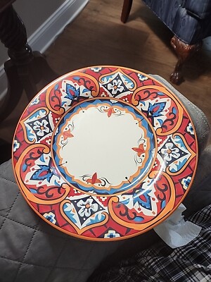 11” Dinner Plate Pier 1 Imports Karina Tile-image