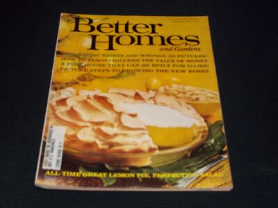 1963 FEBRUARY BETTER HOMES & GARDENS MAGAZINE NICE COVER & ADS - H 1334-image