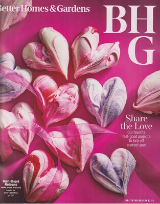Better Homes & Gardens January February 2023 Share the Love (Magazine: Home & Ga-image