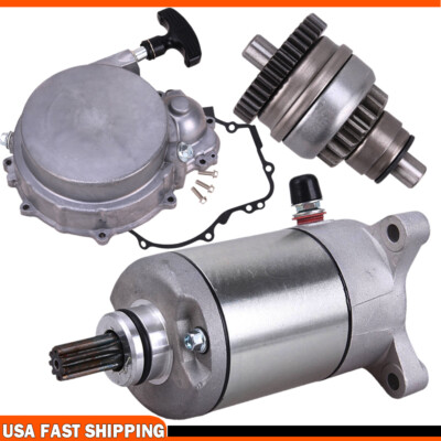 Complete Recoil Pull Start & Starter & Drive For Polaris Sportsman 500 1996-2013-image