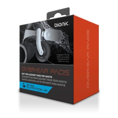 Bionik Over-Ear Pads Replacement for Mantis Headphones for Playstation VR NEW!-image