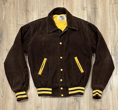 Vintage Western Michigan Broncos Men’s Varsity Letterman Jacket S/M WEST WIND-image
