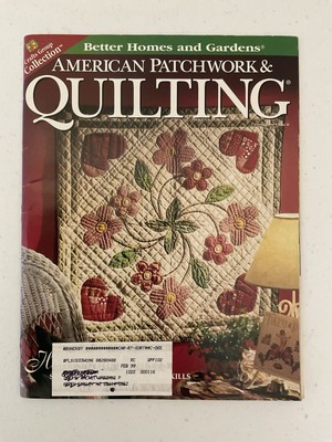 VTG Better Homes & Garden American Patchwork & Quilting Magazine FEB 1998-image
