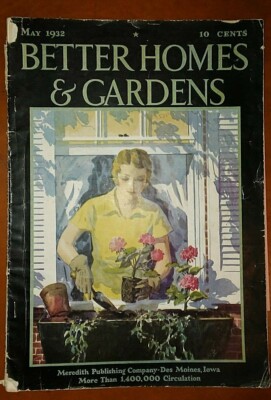 MAY 1932 BETTER HOMES AND GARDENS -image