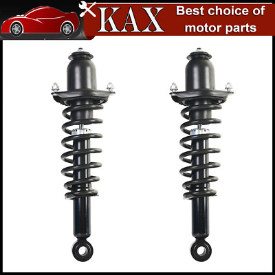 Pair Rear Complete Quick Struts & Coil Spring For Toyota Corolla 2009-2013 1.8L-image