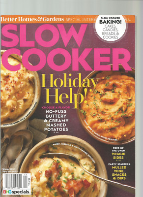 BETTER HOMES AND GARDENS SPECIAL INTEREST SLOW COOKER HOLIDAY HELP! WINTER 2017-image