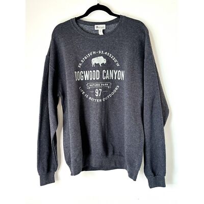 Dogwood Canyon Graphic Sweatshirt by artisans New York Size XL a15-image