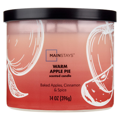 3-Wick Ombre Wrap Warm Apple Pie Candle, 14-Ounce-image