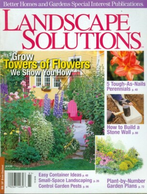 2008 Better Homes & Gardens Special Interest Publication Landscape Solutions-image