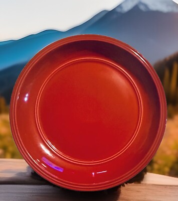 VINTAGE MAINSTAYS RED SEDONA (Rainforest) Stoneware Dinner Plate-image