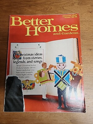 Better Homes and Gardens magazine December 1969 Vintage Christmas Ideas,recipes -image