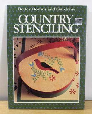 Better Homes & Gardens Country Stencil Vintage Hardcover Book 1988-image