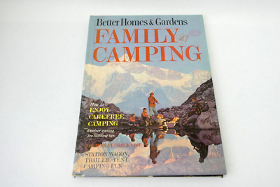 1961 Meredith Publishing Better Homes & Gardens Family Camping Hardcover Book-image