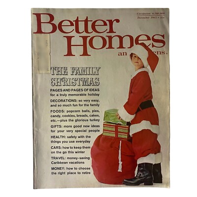 Better Homes & Gardens Magazine December 1965 The Family Christmas-image