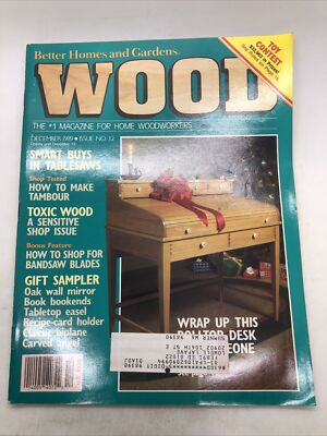 Wood Better Homes & Gardens Magazine December 1989-image