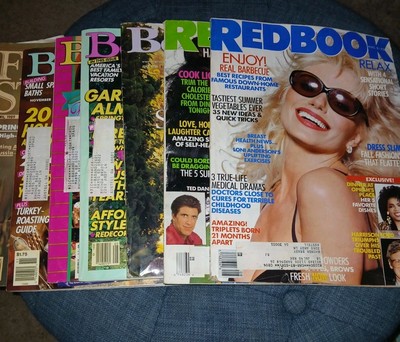 Vintage 1989 Magazine Lot Of 7 Redbook, Better Homes & Gardens, Field & Stream-image