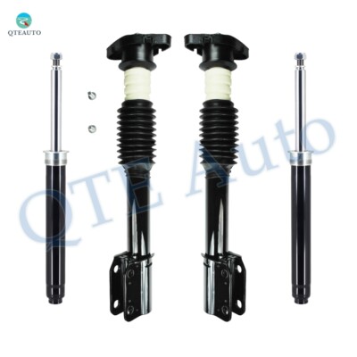 Set Front Strut-Rear Quick Complete Strut-Coil Spring For 1988-1996 Buick Regal-image