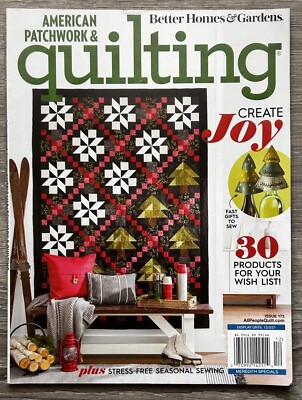 Better Homes & Gardens American Patchwork & Quilting Magazine December 2021-image