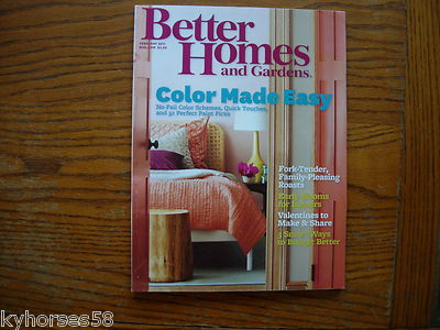 Better Homes & Gardens Magazine February 2011-image
