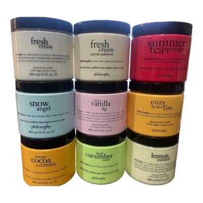 Philosophy Glazed Body Souffle Cream 16 fl Oz NEW-image