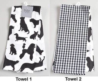 Cloth Dish Towel - Set of 2 by Design Imports-image