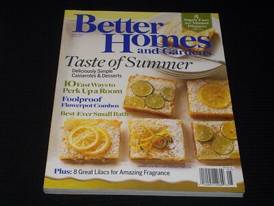 2008 MAY BETTER HOMES & GARDENS MAGAZINE - TASTE OF SUMMER COVER - E 4636-image