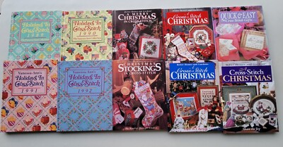 Christmas Cross-Stitch Books Better Homes & Gardens Vanessa Ann-image