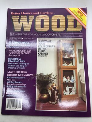 Better Homes and Gardens Wood October 1988-image