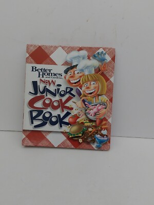 New Junior Cookbook (Better Homes & Gardens Cooking) - Hardcover-spiral - GOOD-image
