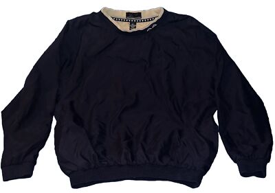 Vintage Motor City Casino Greg Norman Collection Pullover Windbreaker LG Nylon-image