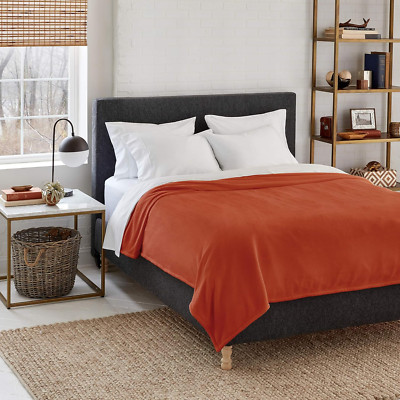 - Twin Heated Blanket, Soft Brushed Microplush Electric Blanket, Warm & Cozy Bed-image