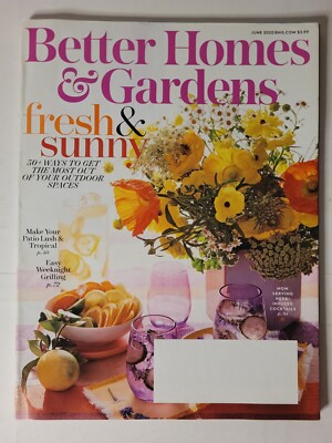 Better Homes & Gardens Magazine (June 2020) Outdoor Spaces-image