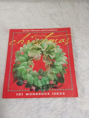 Better Homes And Gardens Christmas 101 Wondrous Ideas Paperback Craft Book-image